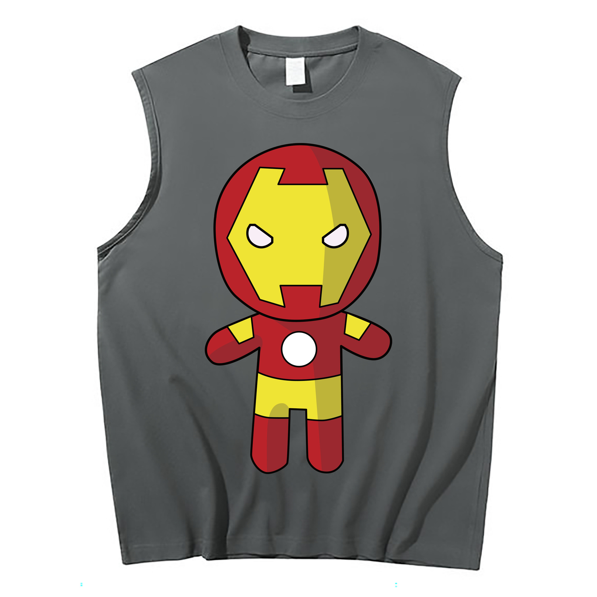 （画像用） アベンジャーズ The Avengers コットン100％タンクトップ（フロントプリント）